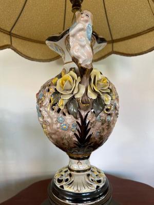 Vintage Porcelain Lamp