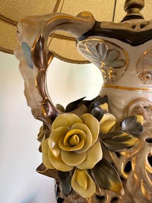 Vintage Porcelain Lamp