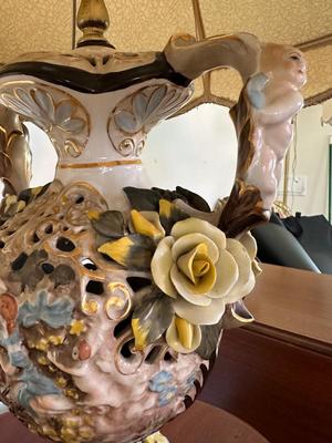 Vintage Porcelain Lamp