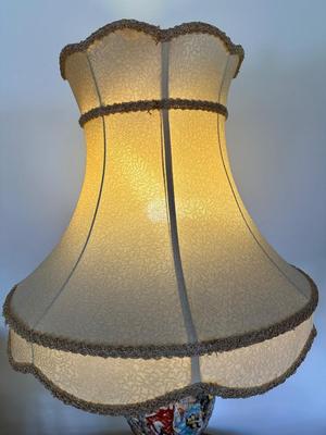 Vintage Porcelain Lamp