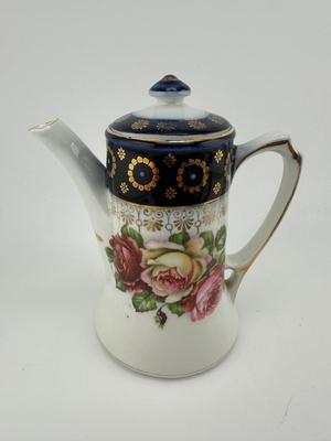 Antique Floral Tea Set (See Details)