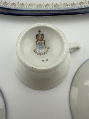 Antique Floral Tea Set (See Details)