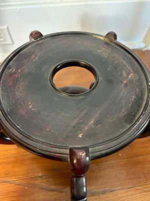 Chinese Porcelain Plant Pot with Stand
