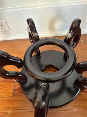 Chinese Porcelain Plant Pot with Stand