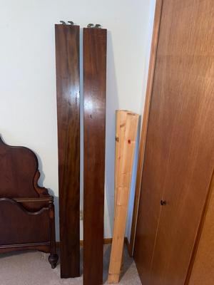 BEAUTIFUL ANTIQUE DOUBLE BED FRAME