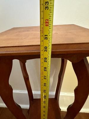 Vintage Two Tier Side Table/Plant Stand