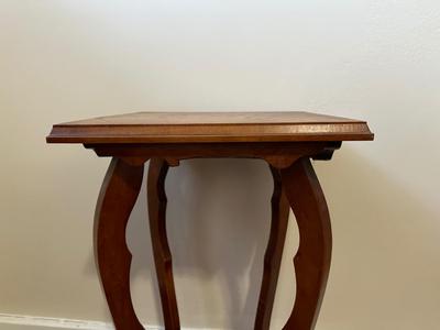 Vintage Two Tier Side Table/Plant Stand