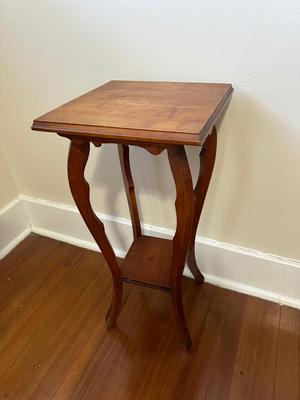 Vintage Two Tier Side Table/Plant Stand
