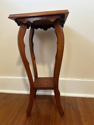 Vintage Two Tier Side Table/Plant Stand