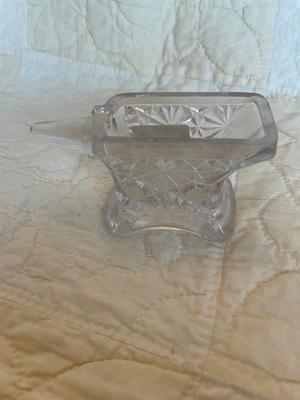 EAPG anvil toothpick/match holder salt dip Daisy & Button