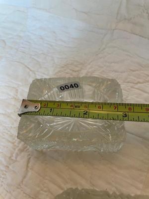 Rectangular ashtrays