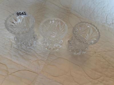 Bud vases-toothpick holders