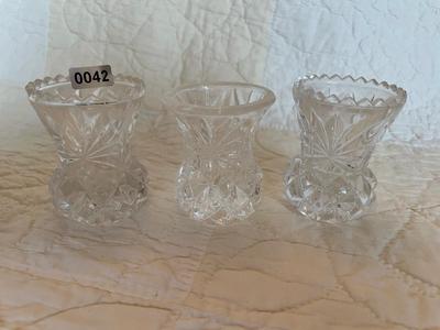 Bud vases-toothpick holders