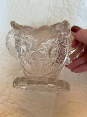EAPG double handled sugar bowl
