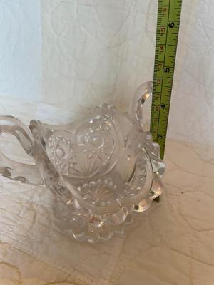 EAPG double handled sugar bowl