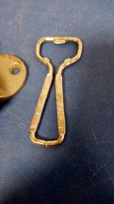 LOT 6 TWO OLD COCA-COLA BOTTLE OPENERS