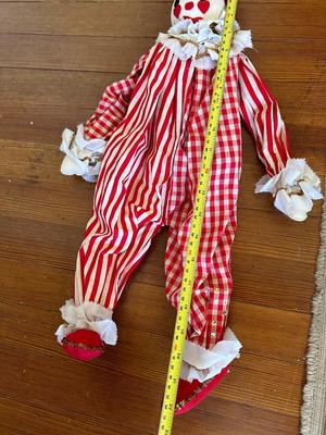 Handmade Jester Clowns (4)