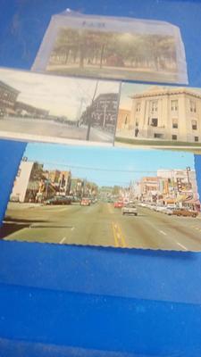 LOT 9 FOUR OLD POSTCARDS OF GREELEY COLORADO
