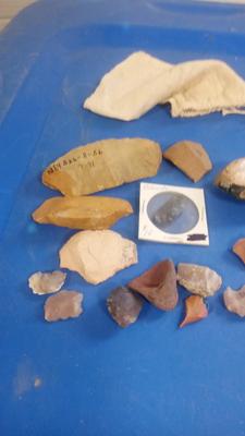 LOT 10 OLD INDIAN TOOLS FROM NORTH EASTERN COLORADO