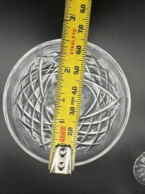 Six WATERFORD Crystal 6.5” Wine Glasses