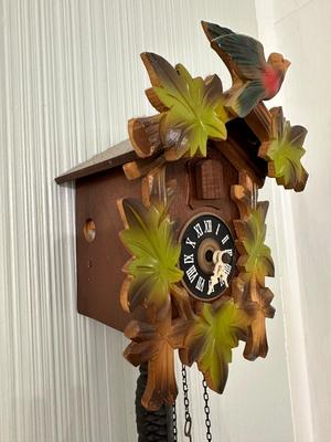 Vintage Emil Schmeckenbecher West Germany Cuckoo Clock (See Details)
