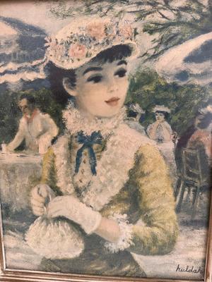 Vintage Framed Huldah Prints