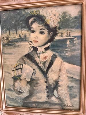 Vintage Framed Huldah Prints