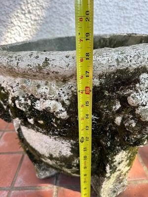 Large Cement Plant Pot