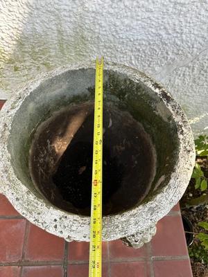 Large Cement Plant Pot