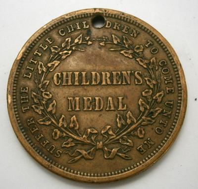1866 CHILDREN'S MEDAL