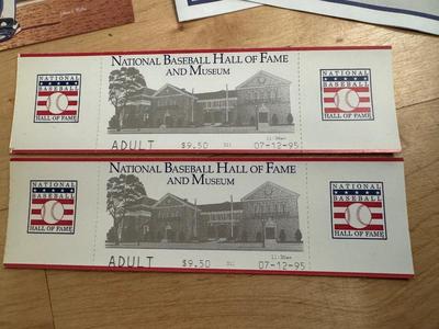 National Baseball Hall of Fame & Museum Lot / Postcards
