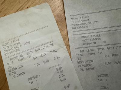 National Baseball Hall of Fame & Museum Lot / Postcards