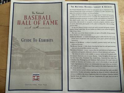 National Baseball Hall of Fame & Museum Lot / Postcards