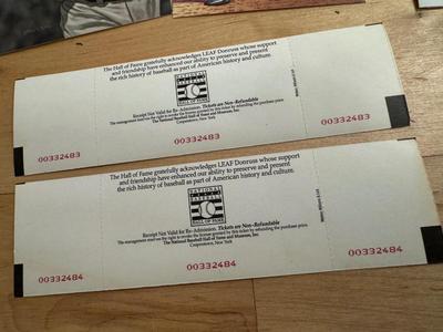 National Baseball Hall of Fame & Museum Lot / Postcards