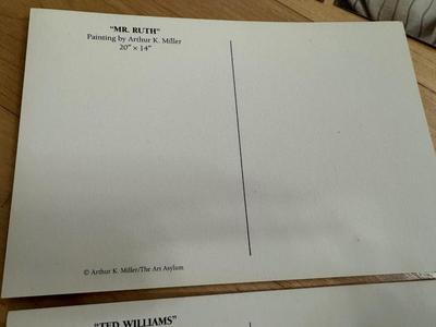 National Baseball Hall of Fame & Museum Lot / Postcards