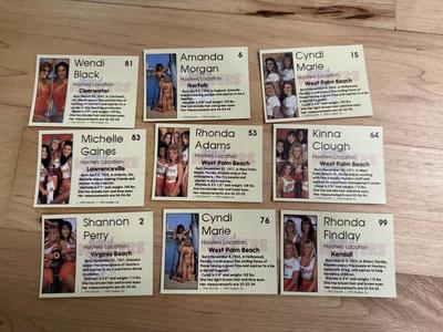 Hooters Calendar Girls 1993 Collectable Card Pack