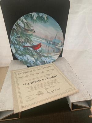 HUGE Collectors Plates Lot Birds & More