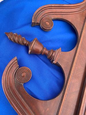 Chippendale Style Mahogany Mirror