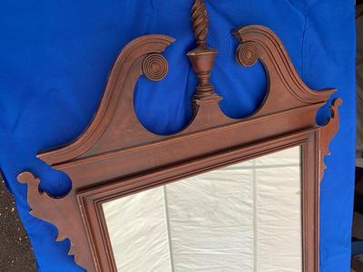Chippendale Style Mahogany Mirror