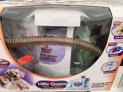 Bissell Little Green Pet Carpet Cleaner In Box