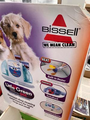 Bissell Little Green Pet Carpet Cleaner In Box
