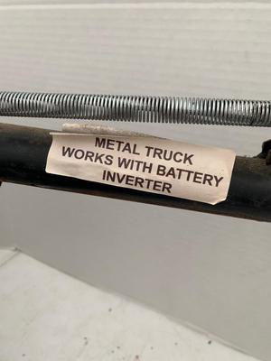 Vintage Hand Crafted From Scratch Heavy Metal Crane