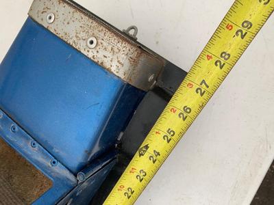 Vintage Hand Crafted From Scratch Heavy Metal Crane