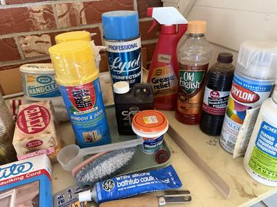 Cabinet clean out