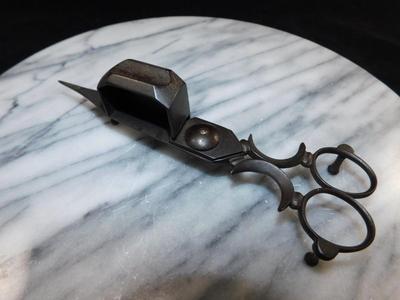 Beautiful Antique Candle Wick Trimmer/ Snuffer, Spring Loaded