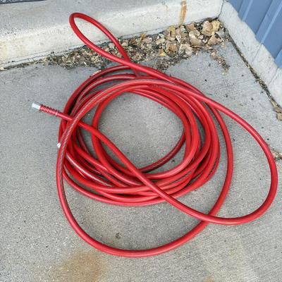 Red hose, approximately 75ft