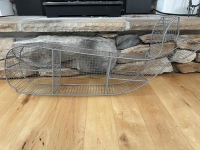 Whale Metal Wall Shelf/Decor