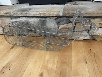 Whale Metal Wall Shelf/Decor