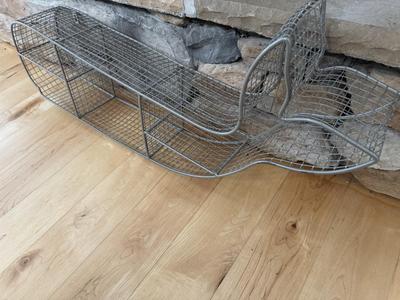 Whale Metal Wall Shelf/Decor