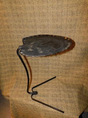 Vintage Salterini Metal Lilly Pad Plant Stand 20.5” Tall